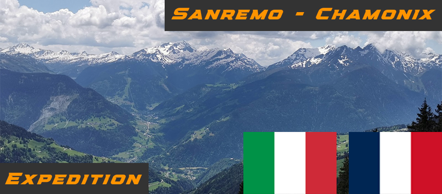 Europa Discovery Buggy Tour - Expedition France from Sanremo to Chamonix