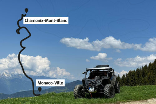 Europa Discovery Buggy Tour - Expedition von Chamonix Mont Blanc nach Monaco Ville